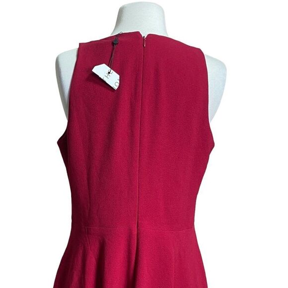 Dress the Population Catalina Crepe VNeck Sleeveless A-Line Dress NWT size  - mordernwear.com